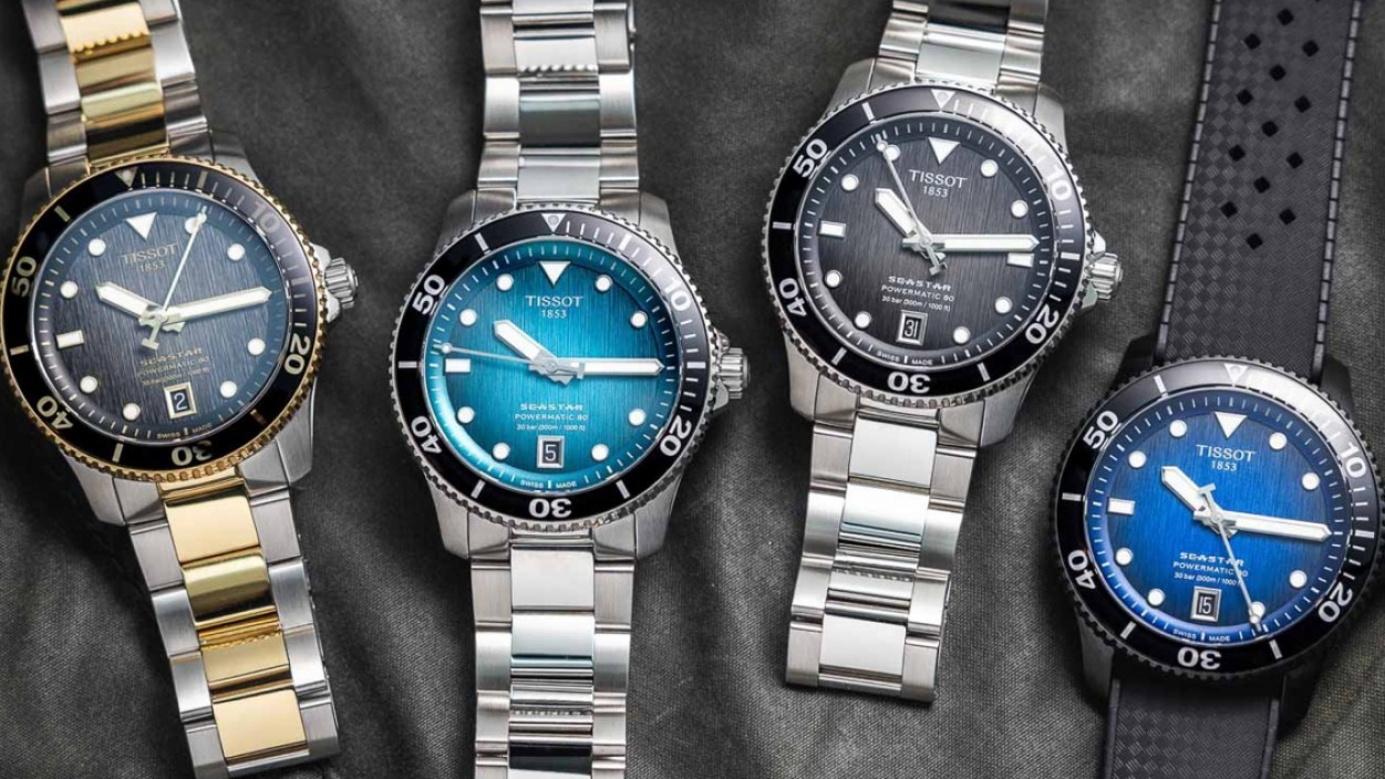 Знайомство з годиниками Tissot Seastar 1000 Powermatic 80 у новому