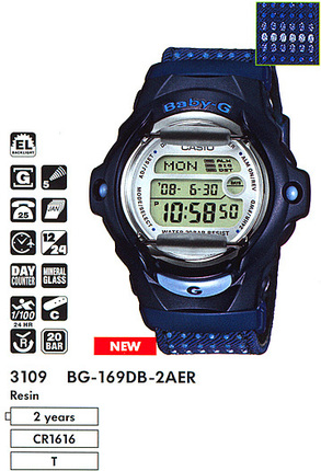 Годинник Casio BABY-G Urban BG-169DB-2AER