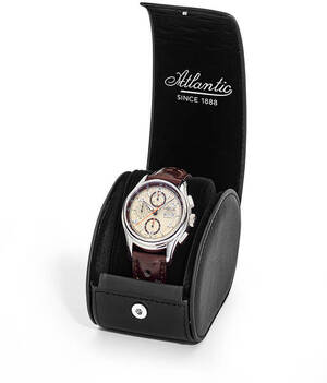 Годинник Atlantic Worldmaster Prestige Valjoux Chronograph 55853.41.95 + дорожный футляр
