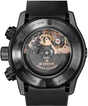 Годинник Edox CO-1 Carbon Chronograph Automatic 01125 CLNGN BUNN