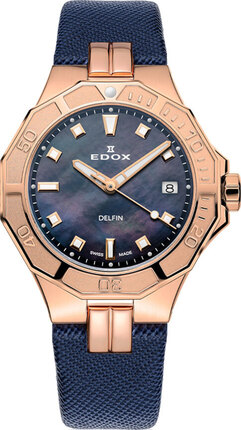 Годинник Edox Delfin The Original Diver Date Lady 53020 37RC NANR