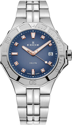 Часы Edox Delfin Diver Date Lady 53020 3M BUDDR