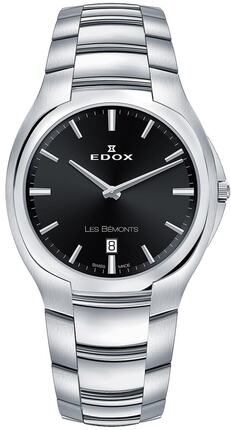 Часы Edox Les Bemonts Ultra Slim Date 56003 3 NIN