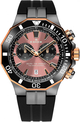 グラジオ Часы Edox Delfin The Original Chronograph 10112 357GRNCA BRNR