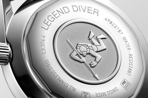 Часы The Longines Legend Diver Watch L3.374.4.80.6