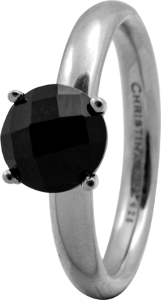 Кольцо CC 800-3.1.A/53 Black Onyx silver 