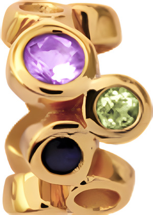 Шарм CC tubes - multi gemstones 630-G08Multi