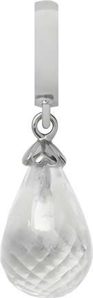 Шарм CC hangers - crystal quartz drop 610-S01 Crystal
