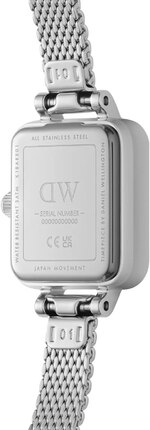 Годинник Daniel Wellington Quadro Mini Lumine Bezel Silver DW00100732