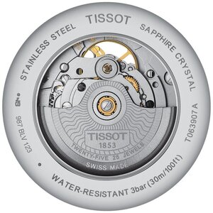 Часы Tissot Tradition Powermatic 80 Open Heart T063.907.16.058.00