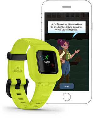 Смарт-годинник Garmin Vivofit Junior 3 Moro (010-02441-00)