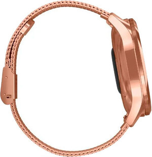 Смарт-годинник Garmin vivomove Luxe 18K Rose Gold PVD Stainless Steel Case with Rose Gold Milanese Band (010-02241-24)