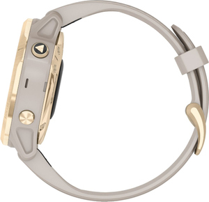 Смарт-часы Garmin Fenix 6S Pro Solar Edition Light gold with light sand band (010-02409-11)