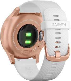 Смарт-часы Garmin vivomove Style Rose Gold Aluminum Case with White Silicone Band (010-02240-20)