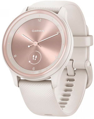 Смарт-годинник Garmin vivomove Sport Ivory Case and Silicone Band with Peach Gold Accents (010-02566-01)