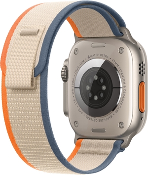 Смарт-годинник Apple Watch Ultra 2 GPS + Cellular 49mm Titanium Case with Orange/Beige Trail Loop - S/M (MRF13UL/A)