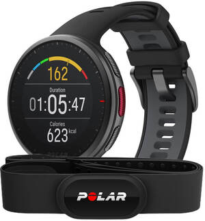 Смарт-годинник Polar Vantage V2 Black and Black M/L + H10 heart rate sensor (90082711)
