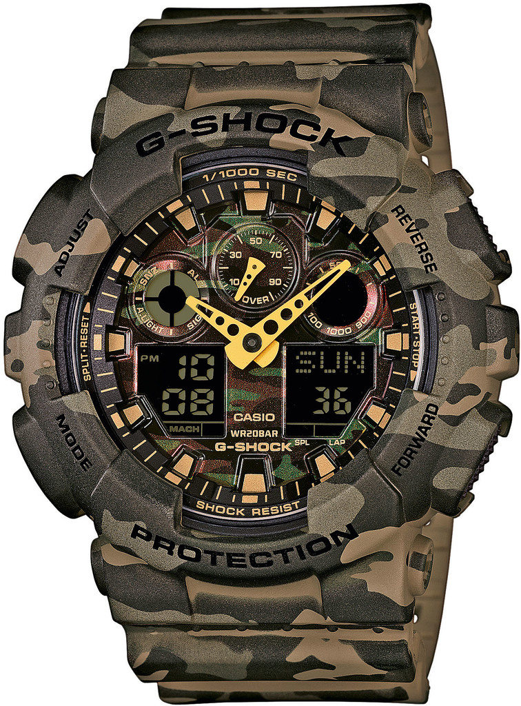 

Часы CASIO GA-100CM-5AER, GA-100CM-5AER