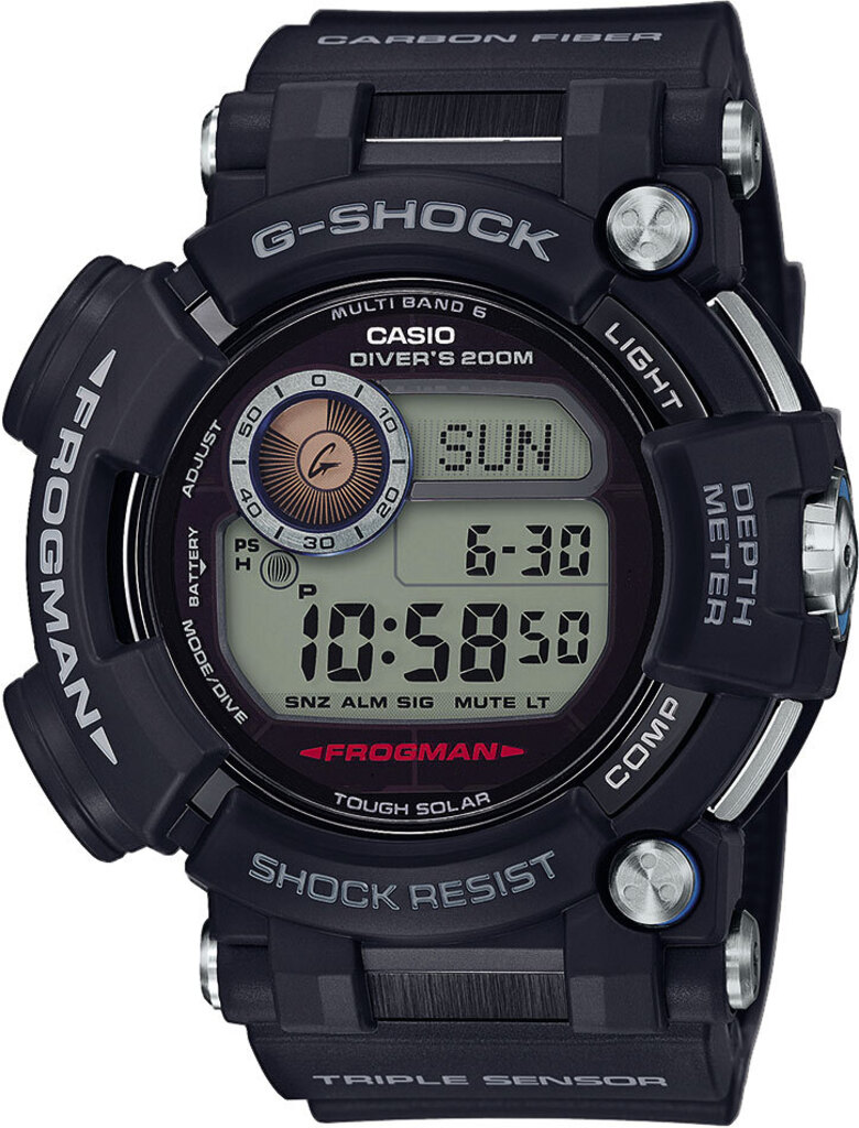 CASIO G-SHOCK FROGMAN ブラックGWF-D1000 値下げ casio-g-shock-gwf-d1000-1er-