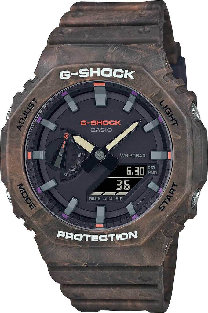 

Часы CASIO GA-2100FR-5AER, GA-2100FR-5AER
