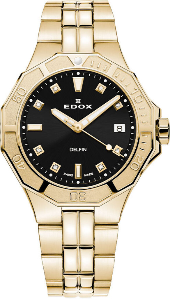 

Часы Edox Delfin The Original Diver Date Lady 53020 37JM NID, 53020 37JM NID