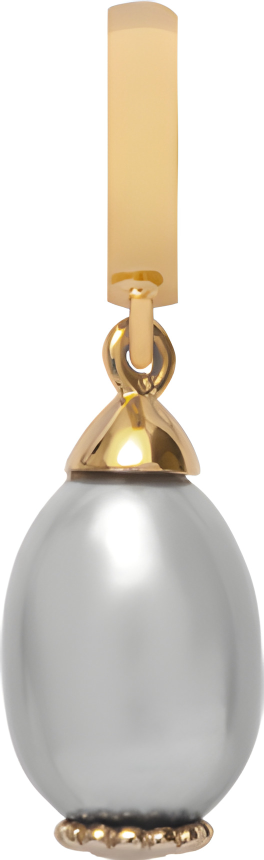 

Шарм CC hangers - grey pearl drop 610-G08 Grey, hangers - grey pearl drop 610-G08Grey