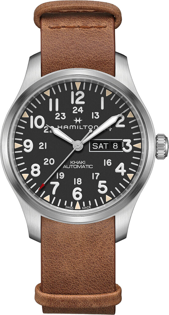 

Часы Hamilton Khaki Field Day Date Auto H70535531, H70535531