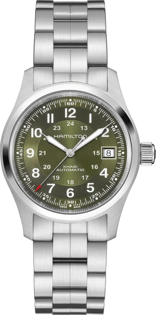 Часы Hamilton Khaki Field Auto 38 mm H70455160 купить в интернет