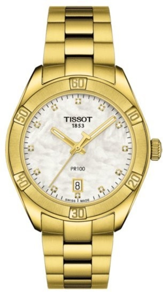 

Часы TISSOT PR 100 SPORT CHIC T101.910.33.116.01, T101.910.33.116.01