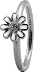 Кільце CC 800-1.9.A/57 Marguerite enamel silver